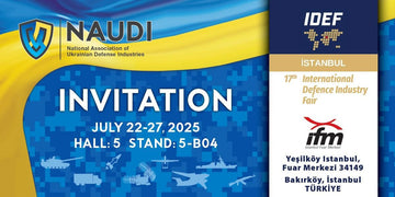 NAUDI представить Україну на міжнародній оборонній виставці «IDEF-2025» у Стамбулі (Туреччина)