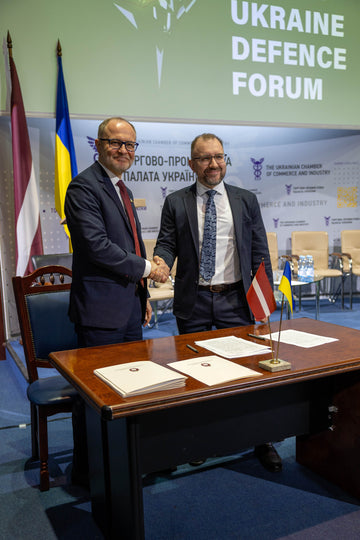 NAUDI та Міністерство оборони Латвії підписали меморандум про співпрацю