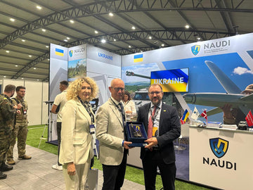 Стенд NAUDI відвідав Надзвичайний та Повноважний Посол Королівства Данії в Україні на «DALO Industry Days 2025»