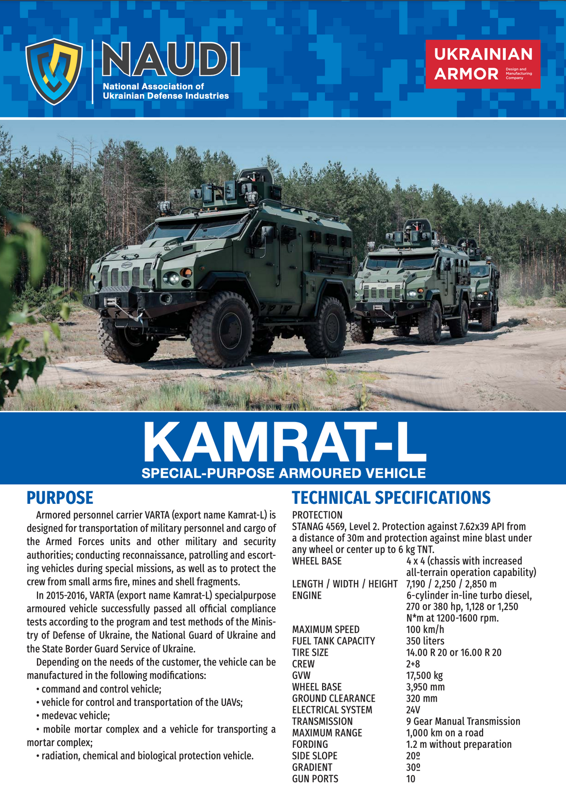 Armored personnel carrier VARTA