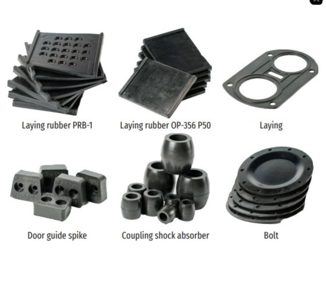 Rubber engineering products